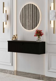 Hanah Home Mimosa 90 - Negro